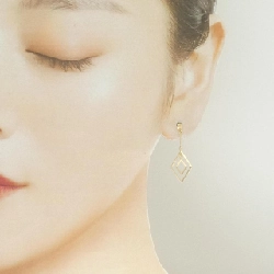 K18YG Bông tai - Hàng hiệu Authentic 866852