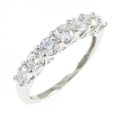 Nhẫn kim cương PT950 Half Eternity 0.85CT - Hàng hiệu Authentic