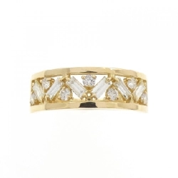 【Sản phẩm mới】Nhẫn kim cương K18YG 0.50CT 668445