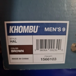 Giày Khombu Brown Style Hal 301225