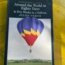 AROUND THE WORLD IN EIGHTY DAYS AND FIVE WEEKS IN A BALLOON- JULES VERNE