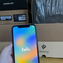 IPHONE X 64gb lock màu đen. 594891
