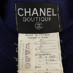 【Mã giảm giá】【Cổ điển】Áo khoác không cổ CHANEL 634694