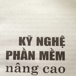 KỸ NGHỆ PHẦN MỀM NÂNG CAO 482461