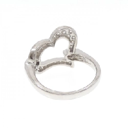 Nhẫn kim cương hình trái tim K18WG 0.40CT - Hàng hiệu Chính hãng 854090