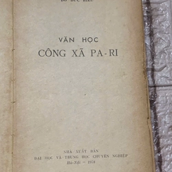 VĂN HỌC CÔNG XÃ PARIS -1978- ĐỖ ĐỨC HIỂU 539921