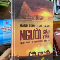 Sách hành trình trở thành người giáo viên hạnh phúc thịnh vượng bình an