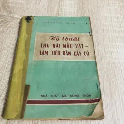 KỸ THUẬT THU HÁI MẪU VẬT - LÀM TIÊU BẢN CÂY CỎ 956928