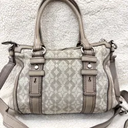 ✨ Fossil chuẩn Vintage – canvas phối da thật 971248