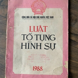 Luật Tố tụng hình sự _ 1988 _ Sách Luật Việt Nam
