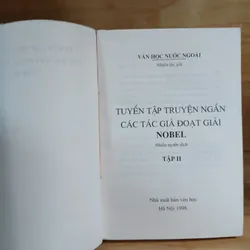 Tuyển Tập Truyện Ngắn Các Tác Giả Đoạt Giải NOBEL (Bộ 2 Tập) 560851