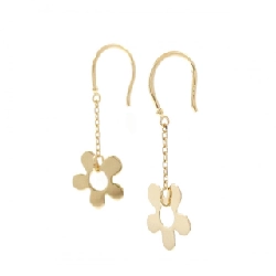 K18YG Bông tai hoa - Hàng hiệu Chính hãng 869804