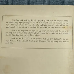 (Bìa cứng, bìa vải) Kỹ Thuật Tiện - P.M.Đênhejnưi, G.M.Chixkin, I.E.Tơkho - Năm 1981 606348