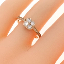 Nhẫn kim cương hoa K18PG 0.30CT 670043