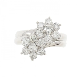 Nhẫn kim cương hoa PT900 1.00CT 669612