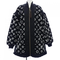 Áo khoác teddy monogram oversized Louis Vuitton