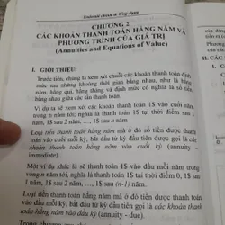Toán Tài Chính & Ứng dụng -Lý thuyết và bài tập. Thạc sỹ Ng. Văn Nông... 718992