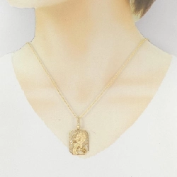 K18YG Rồng Kim Cương Dây Chuyền 0.08CT - Hàng hiệu Chính hãng 857568