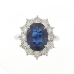 Nhẫn Sapphire PT900 3.04CT - Hàng hiệu Chính hãng 851236