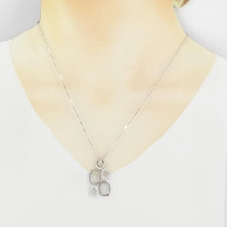 K18WG Dây chuyền kim cương 0.20CT - Hàng hiệu Authentic 865394