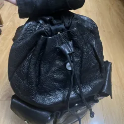 Balo nam 27*41*17 da thật 2hand 973301