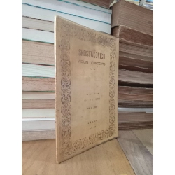 Sách tiếng Nhật: Shostakovich violin concerto