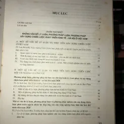 Một số vấn đề về lý luận, phương pháp luận, phương pháp xây dựng chiến lược… 754028