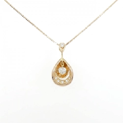 K18PG Dây chuyền kim cương 0.174CT - Hàng hiệu Chính hãng