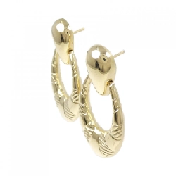 K18YG Bông tai - Hàng hiệu Chính hãng 871046