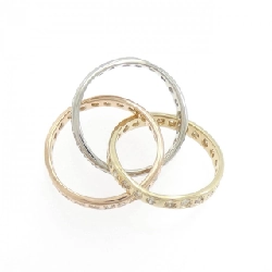 Nhẫn hồng ngọc K18YG/PT900/K18PG 0.43CT - Hàng hiệu Authentic 850213