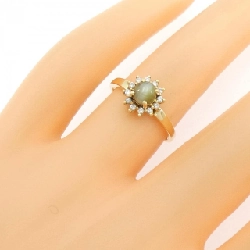Nhẫn K18YG Chrysoberyl Cat's Eye 0.66CT - Hàng hiệu Chính hãng 848492