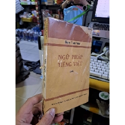 Ngữ pháp tiếng Việt câu Hoàng Trọng Phiến 1980 mới 70% ố rách bìa HCM0109 GIÁO TRÌNH, CHUYÊN MÔN