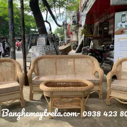 Bàn ghế lưới mắt cáo phòng khách 787321
