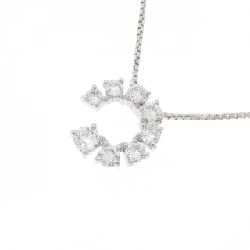 K18WG Dây chuyền kim cương - Hàng hiệu Authentic 863725