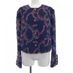 【Khuyến mãi】Áo khoác không cổ CHANEL