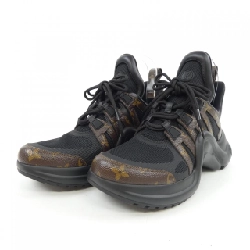 Giày sneaker LOUIS VUITTON bằng vải canvas monogram bóng - Hàng hiệu Authentic 829867