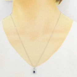 Dây chuyền Sapphire PT900/PT850 0.73CT - Hàng hiệu Chính hãng 858144