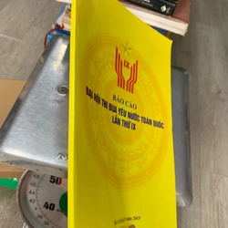 Báo cáo đại hội thi đua yêu nước toàn quốc 399462