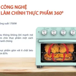 Lò nướng kiêm nồi chiên không dầu UNIE Q37 798164