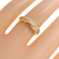 Nhẫn kim cương K18YG 0.18CT 668363