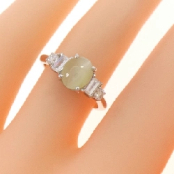 Nhẫn mắt mèo chrysoberyl PT900 1.34CT 667513