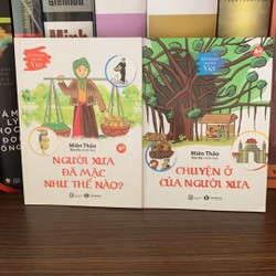 Chuyện ở của người xưa- Người Xưa đã mặc như thế nào (combo 2 quyển) 