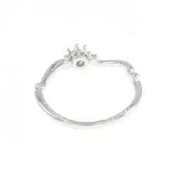 Nhẫn kim cương K10WG 0.10CT 669115