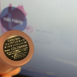 Son kem và má hồng Cathy Doll Lip & Cheek Nude Matte Tint 3.5g #06 PEACH UP 71514