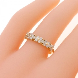 Nhẫn kim cương hoa K18YG 0.40CT 669729