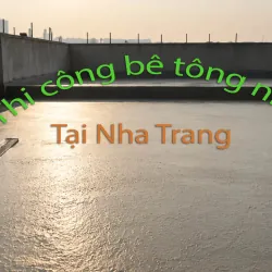 Thi công bê tông nhẹ tại Nha Trang – Giải pháp xây dựng hiện đại, tiết kiệm