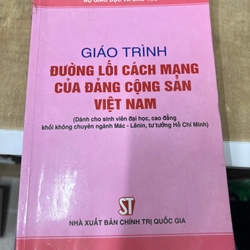 Giáo trình đường lối cách mạng của Đảng cộng sản Việt Nam