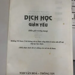 DỊCH HỌC GIẢN YẾU - LÊ GIA 776335