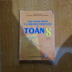 Sách các dạng toán và phương pháp giải toán 8