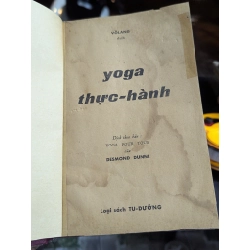 YOGA THỰC HÀNH - VÕ LANG ( SÁCH ĐÓNG BÌA CÒN BÌA GỐC ) 119444